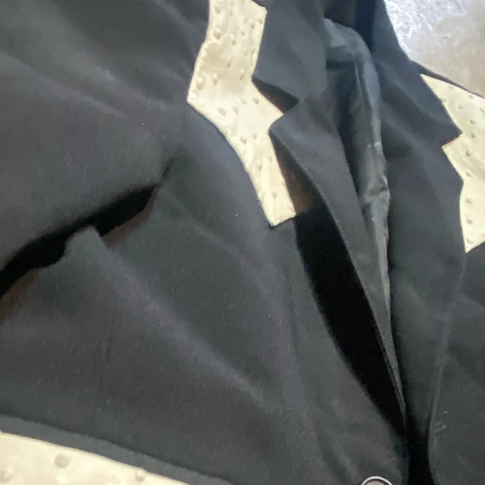 Old West Kids Black and Cream Blazer - Picture 7 of 8